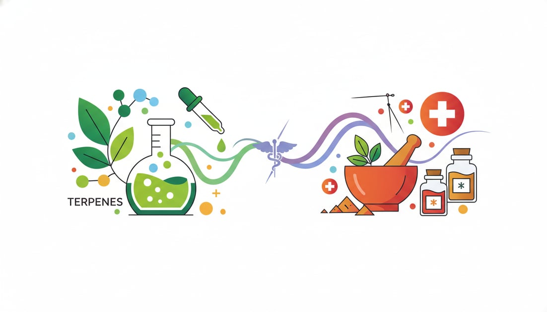 Terpenes vs. traditional medicine: what you need to know